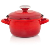 Metalac duboka posuda maximus 16cm /1,60lit crvena | shoptok.hr