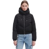 Cropp - Jakna s kapuco - Črna Cene