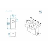 Alveus sudoper nox 10 | shoptok.hr