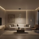 Toolight Viseća LED svjetiljka LHJ085-2CP BLACK | shoptok.hr
