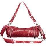 Desigual ženska crossbody torbica sa sjajnim efektom 12x12x27 cm bordo | shoptok.hr
