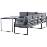Venture Home Zingaro kutna vrtna lounge garnitura, siva | shoptok.hr