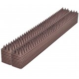vidaXL Plošče s špicami proti pticam 49 x 4,5 x 1,7 cm set 20 kosov Cene