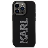 Karl Lagerfeld Originalen ovitek KLHCP15L3DMBKCK za iPhone 15 Pro črna zaščita - Logo 3D | Shoptok.si