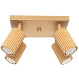 Nice Lamps Stropna svetilka v zlati barvi 25x25 cm Gleam – Cene
