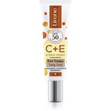 Lirene Vitamin Energy C+E krema za obraz za poenotenje tona kože SPF 50 30 ml | Shoptok.si