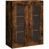 Maison Chic Stenska omarica - Zidna omarica dimljen hrast 69,5x34x90 cm iu1205, (22062899) Cene