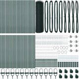  Heksagonalna ograda s stubom 100 x 0,8 m Čelik premazan PVC-om | shoptok.hr