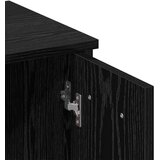 vidaXL Komplet toalet Črni hrast 86.5 x 35 x 136 cm Konstruiran les | Shoptok.si