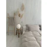 Bež enojna posteljnina iz muslina 135x200 cm Plain Muslin –