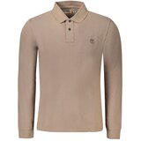 Timberland Muška Dugorukavna Polo Majica, Smeđa | shoptok.hr