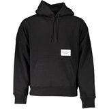 Calvin Klein MEN&#39;S BLACK ZIP-UP SWEATSHIRT Cene