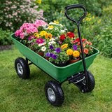  Vrtna kiper vozila za prevoz tovora Tilting Tray 120 kg - zelena | Shoptok.si