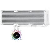 Lian Li Komplet za tekočinsko hlajenje AIO Liquid Cooler HydroShift II LCD-C 360 Fanless, bel | Shoptok.si