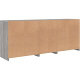  Komoda s LED svjetlima boja sivog hrasta 162 x 37 x 67 cm | shoptok.hr