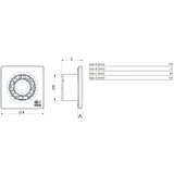 Vortice kopalniški aksialni ventilator punto filo mf 120/5 (11124) | Shoptok.si