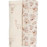 Bubaba by FreeON tetra pelena muslin 2/1 slonić beige 70x70 cm beige | shoptok.hr
