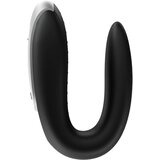 Satisfyer Vibrator za pare Double Fun, črn | Shoptok.si