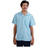 Brava Fabrics Stripes Shirt - Blue Bijela Cijene