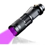  Alu. akumulatorska ZOOM UV LED ročna svetilka IPX4 Cene