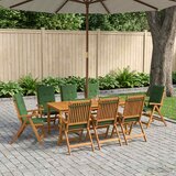  9-dijelni vrtni blagovaonski set 9 kom. Prirodna | shoptok.hr