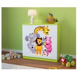  Dječja komoda - zoološki vrt-Zelena | shoptok.hr