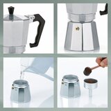 Kela KAFETIJERA ITALIA, 450ml ALUMINIJ MAT SREBRNA | shoptok.hr
