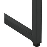  Komoda crna 75 x 35 x 75 cm čelična | shoptok.hr