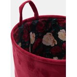 Sinsay Baršunasta košara za pohranu s cvjetnim uzorkom iznutra | shoptok.hr