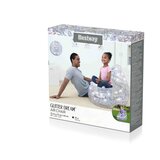 Lean_Toys Napihljiv fotelj Glitter 72 x 72 x 64 cm Bestway 75105 | Shoptok.si