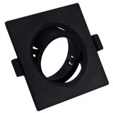  Okvir za ugradnu GU10 svetiljku 9x9 cm, crni | Eponuda.com