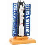  Svemirski set vozila za igru s stanicom za lansiranje rakete - bijelo/plavi | Shoptok.si