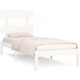  Za krevet od masivnog drva bijeli 100 x 200 cm | shoptok.hr