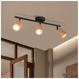  Brilagi - Spot svetiljka MODERN WOOD 3xGU10/8W/230V drvo/crna | Eponuda.com