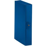 MAPA S GUMBOM HRBAT- 60MM A4 DELSO LINE ESSELTE C8605 PLAVA | shoptok.hr
