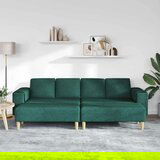  Set sofe 3 pcs Tamnozelena tkanina | shoptok.hr