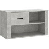 Ormarić za cipele boja betona 80x35x45 cm konstruirano drvo | shoptok.hr