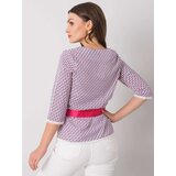 LAKERTA Blouse-LK-BZ-506156.89P-white-pink | Shoptok.si