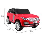  Licenciran avto na akumulator Range Rover HSE 4x4 – dvosed – rdeč/lakiran | Shoptok.si