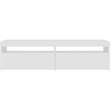 TV ormarići s LED svjetlima 2 kom bijeli 75 x 35 x 40 cm | shoptok.hr