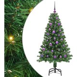 vidaXL Umestno božično drevo Zelena 150 cm PVC, jeklo in plastika | Shoptok.si