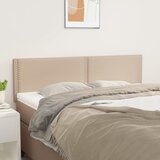 vidaXL Posteljno vzglavje 2 kosa kapučino 72x5x78/88 cm umetno usnje Cene