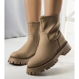 D/CEO Black patent leather insulated boots Campi | Shoptok.si