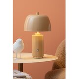 Leitmotiv Bež LED stolna lampa s mogućnosti zatamnjivanja s metalnim sjenilom (visina 30 cm) Freya – | shoptok.hr