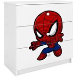  Dječja komoda - SPIDERMAN - bijela | shoptok.hr