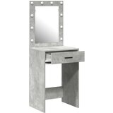 vidaXL betonsko siva iverna plošča 50 x 41 x 135 cm ogledalo | Shoptok.si