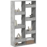 Sobna pregrada boja betona 100x33x175 cm konstruirano drvo | shoptok.hr