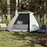 vidaXL Šotor za kampiranje za 2 osebi zelen 224x248x118 cm 185T taft | Shoptok.si