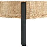 vidaXL Komoda boja hrasta sonome 34 5x34x90 cm od konstruiranog drva | shoptok.hr