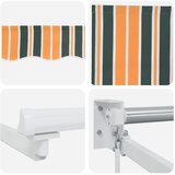 Ručna zlačivna tenda s LED diodama Zelena, Žuta, Bijela 5 x 3 m | shoptok.hr